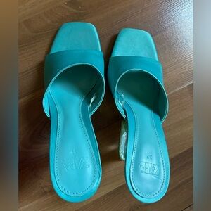 Zara clear Heels